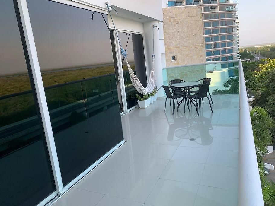 Apto Panoramico Morros 922 Con Salida Directa A La Playa * Cartagena