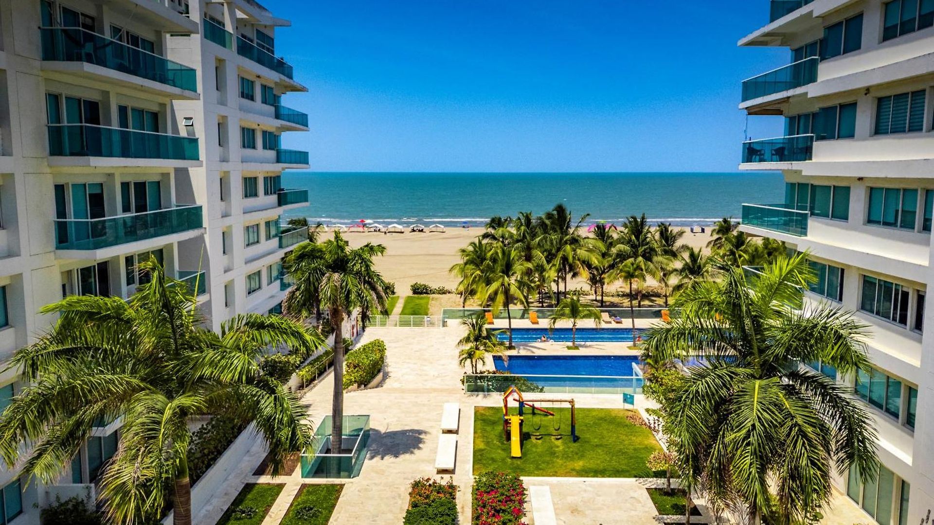 Apartamento Apto Panoramico Morros 922 Con Salida Directa A La Playa Cartagena