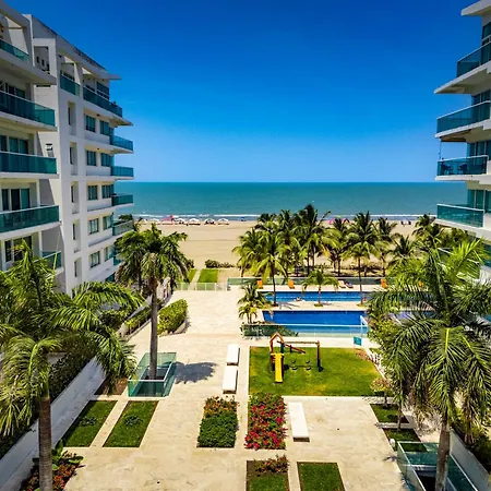 Apartamento Apto panoramico Morros 922 con salida directa a la playa Cartagena